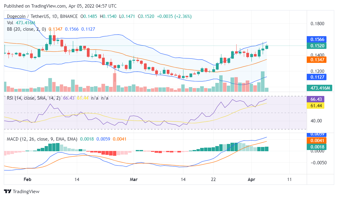 Dogecoin price analysis
