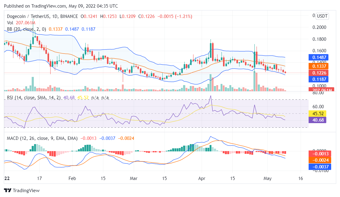 Dogecoin price analysis