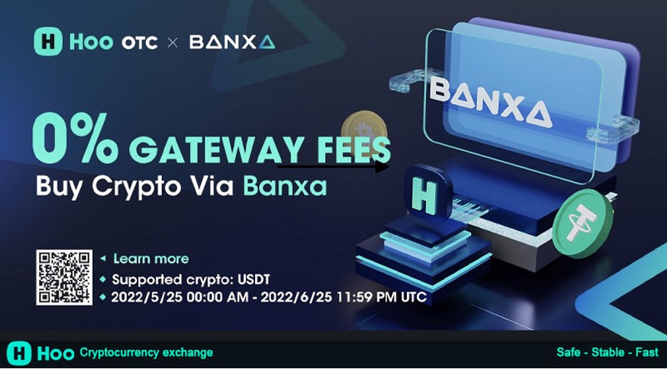 Hoo Exchange's cooperation with the Banxa payment system