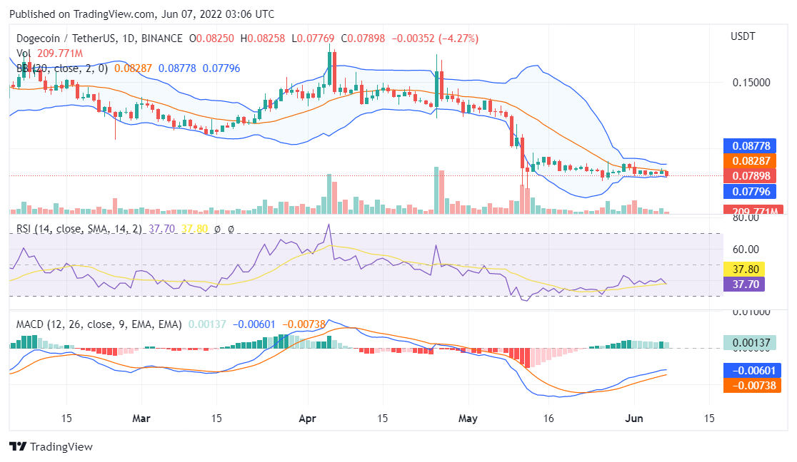Dogecoin price analysis