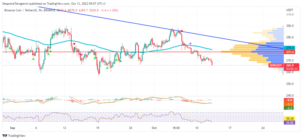 BNB price analysis for 13 October 2022