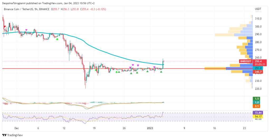 BNB price analysis for 4 January 2023