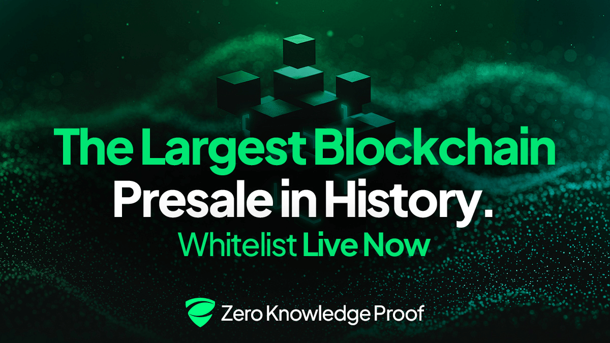 Blockchain presale stakes with ZKP and cryptocurrencies for 2025