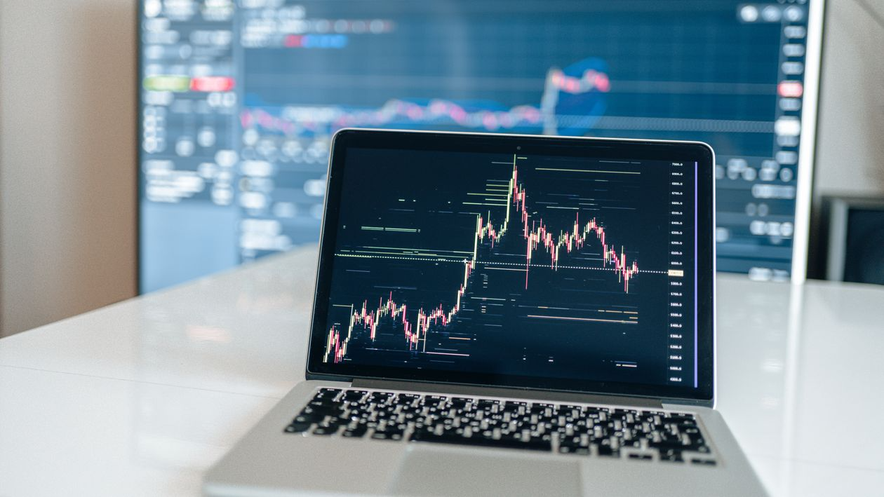 Crypto market chart