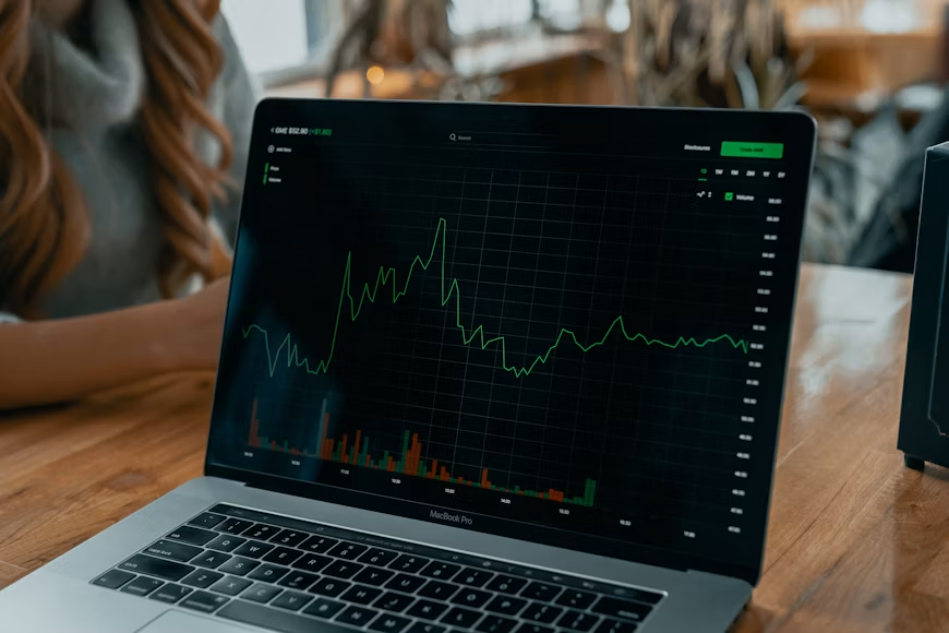 Crypto price chart