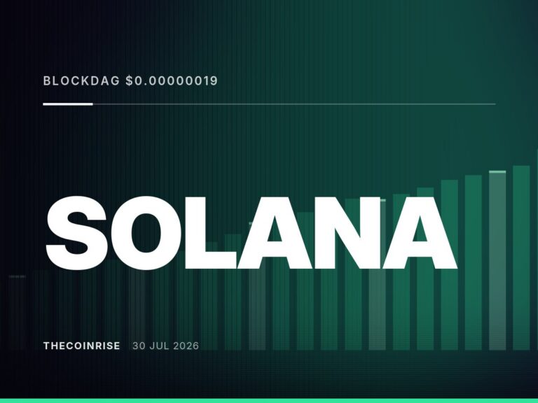 BlockDAG at $0.00000019 Nears Cutoff With 5,000x ROI in Play as Solana & Avalanche Wait on Breakouts