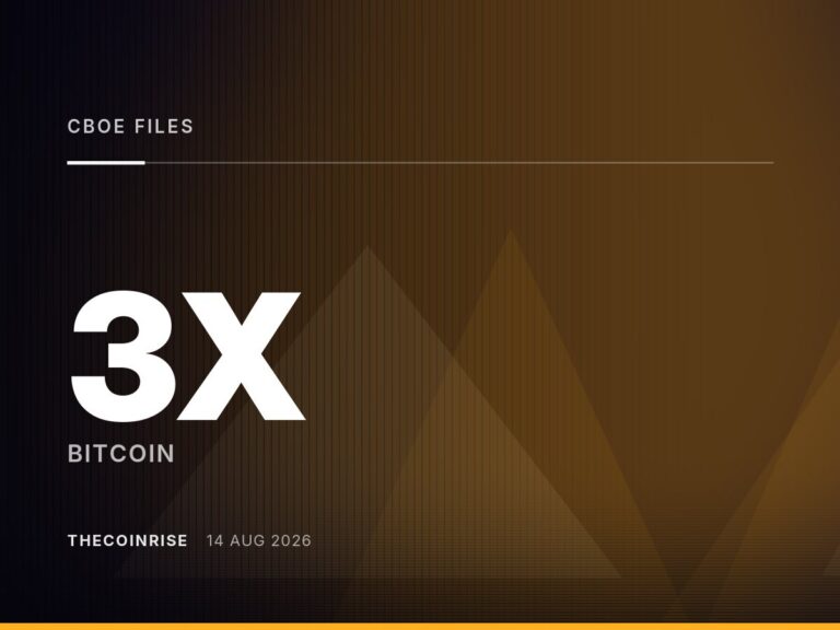 Cboe Files With SEC to List First US 3x Leveraged Bitcoin and Ether ETFs