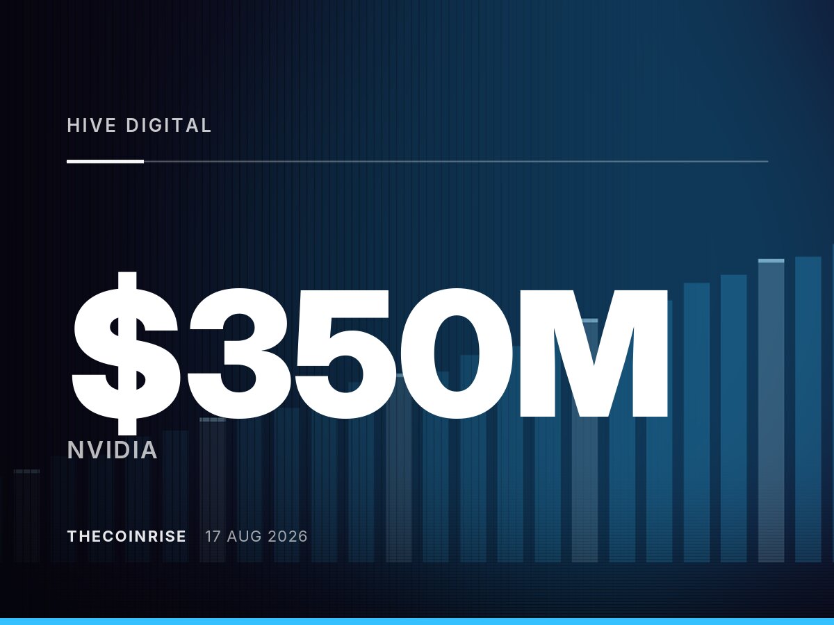 HIVE Digital Shares Surge 13% After $350 Million Nvidia-Linked AI Agreement