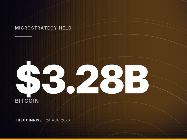 MicroStrategy Held $3.28 Billion in Cash During August Instead of Buying Bitcoin