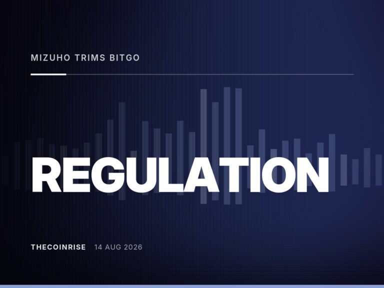 Mizuho Trims BitGo Price Target to $11, Cites Possible Upside From Clarity Act Delay