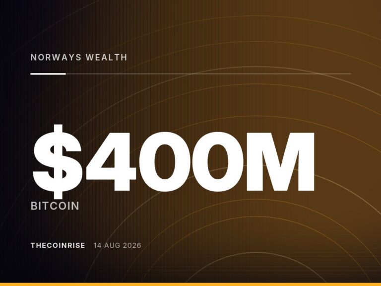 Norway’s Wealth Fund Manager Holds $400M in Crypto via Indirect Exposure