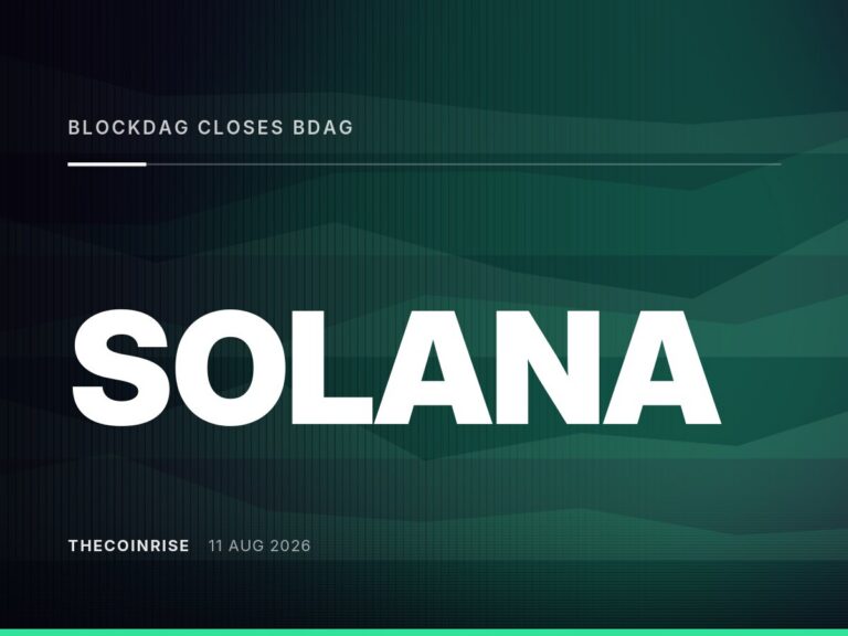 Only Hours Left: BlockDAG Closes All BDAG Sales at $0.00000003 While Solana Price Consolidates & Tron Price Targets $0.334