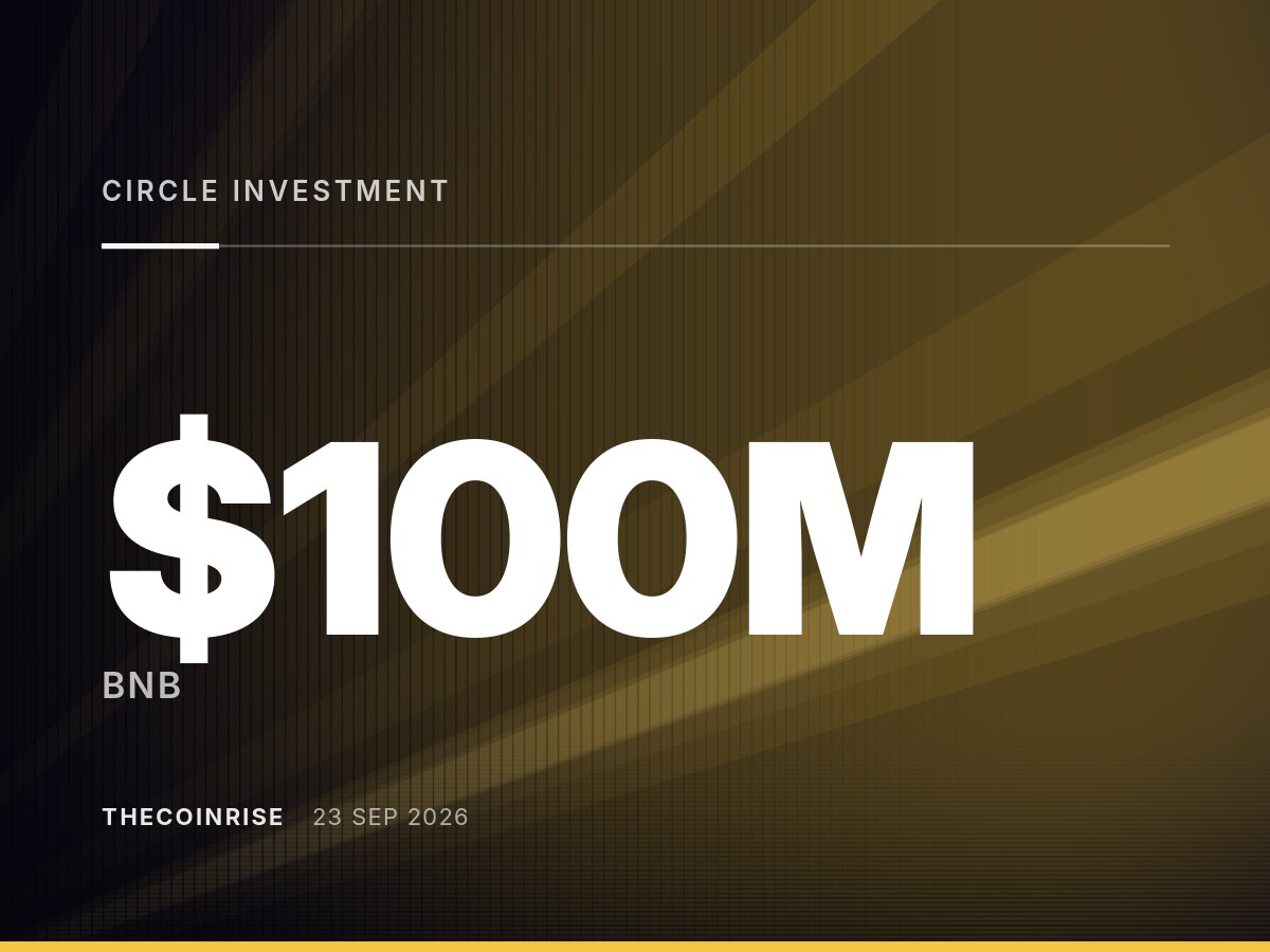 Circle Gets $100M Investment From Binance, Cementing Deeper USDC Ties