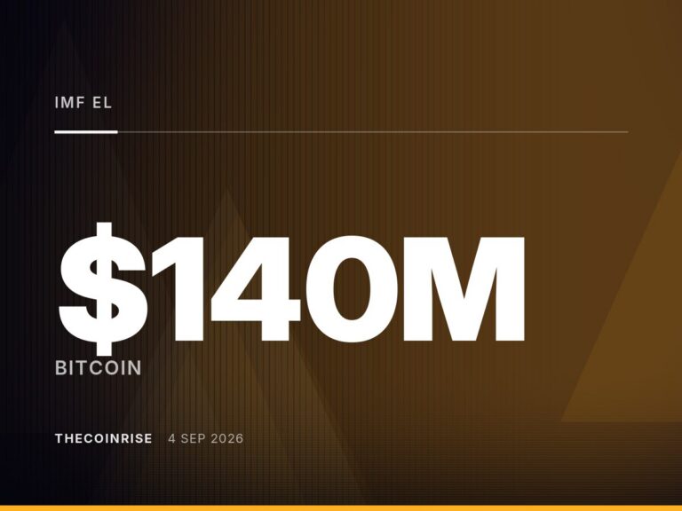 IMF Says El Salvador Halted Public Bitcoin Buys, Clears $140M Disbursement