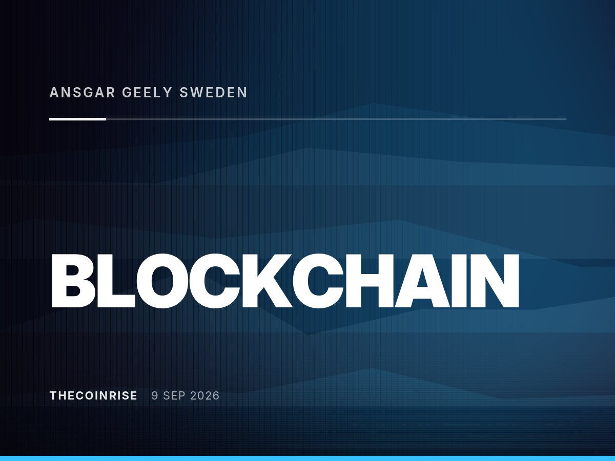 Per Ansgar, Geely Sweden Holdings CEO, Joins Concordium’s Board
