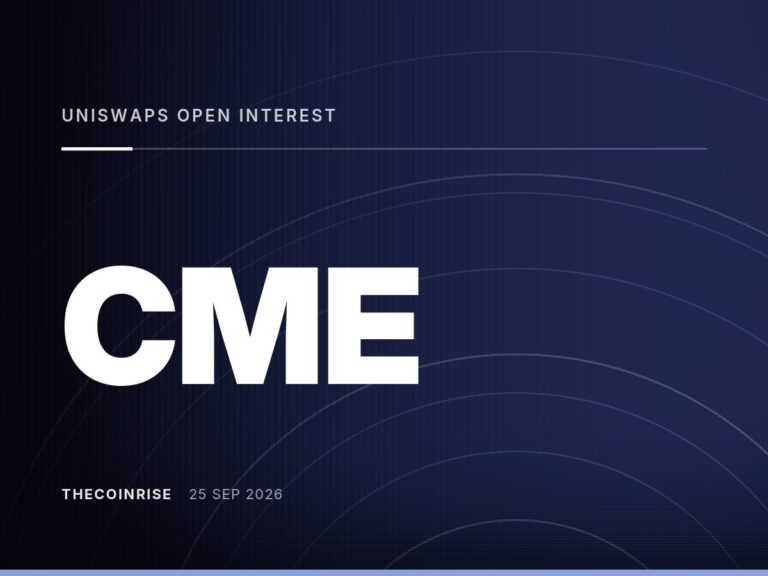 Uniswap’s Open Interest Hits Six-Year High Before CME Futures Debut