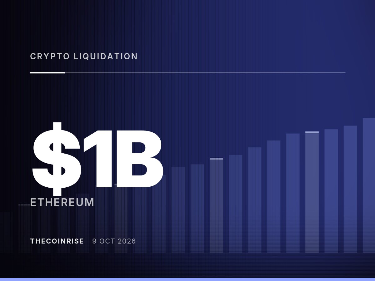 $1 Billion Crypto Liquidation Wave Hits Ether Longs Hardest