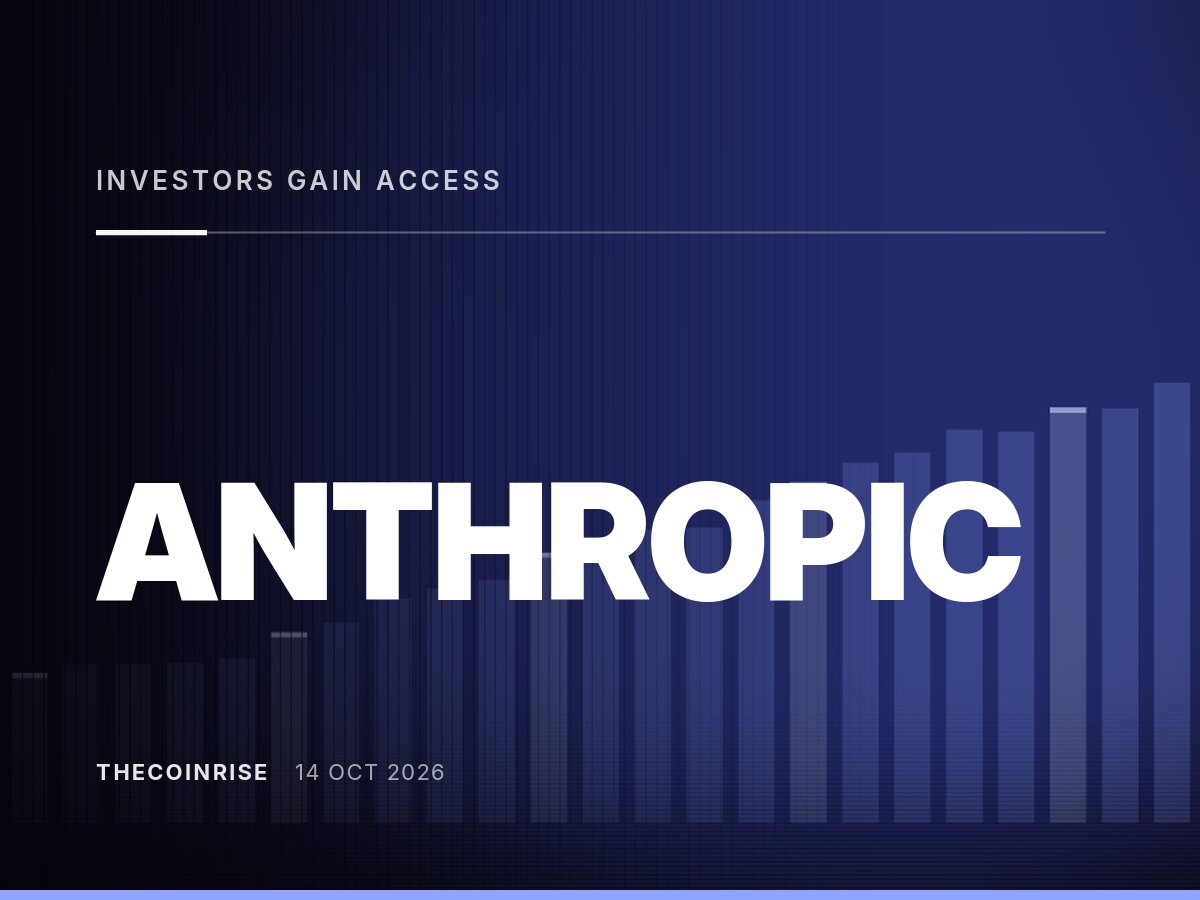 Investors Gain Access to Anthropic’s Implied Valuation via New European ETP