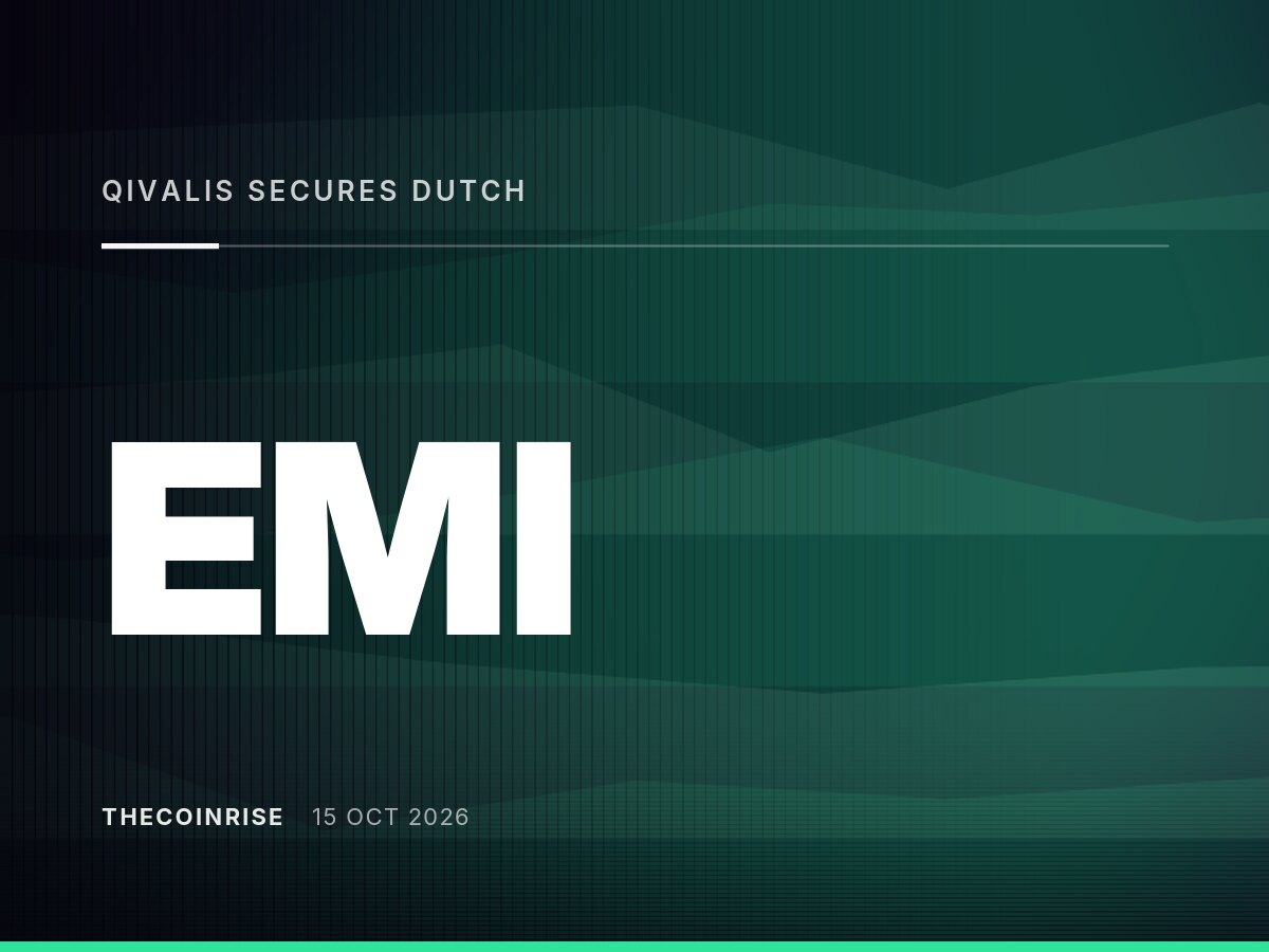 Qivalis Secures Dutch EMI License for Euro Stablecoin, but MiCA Rules Delay Launch